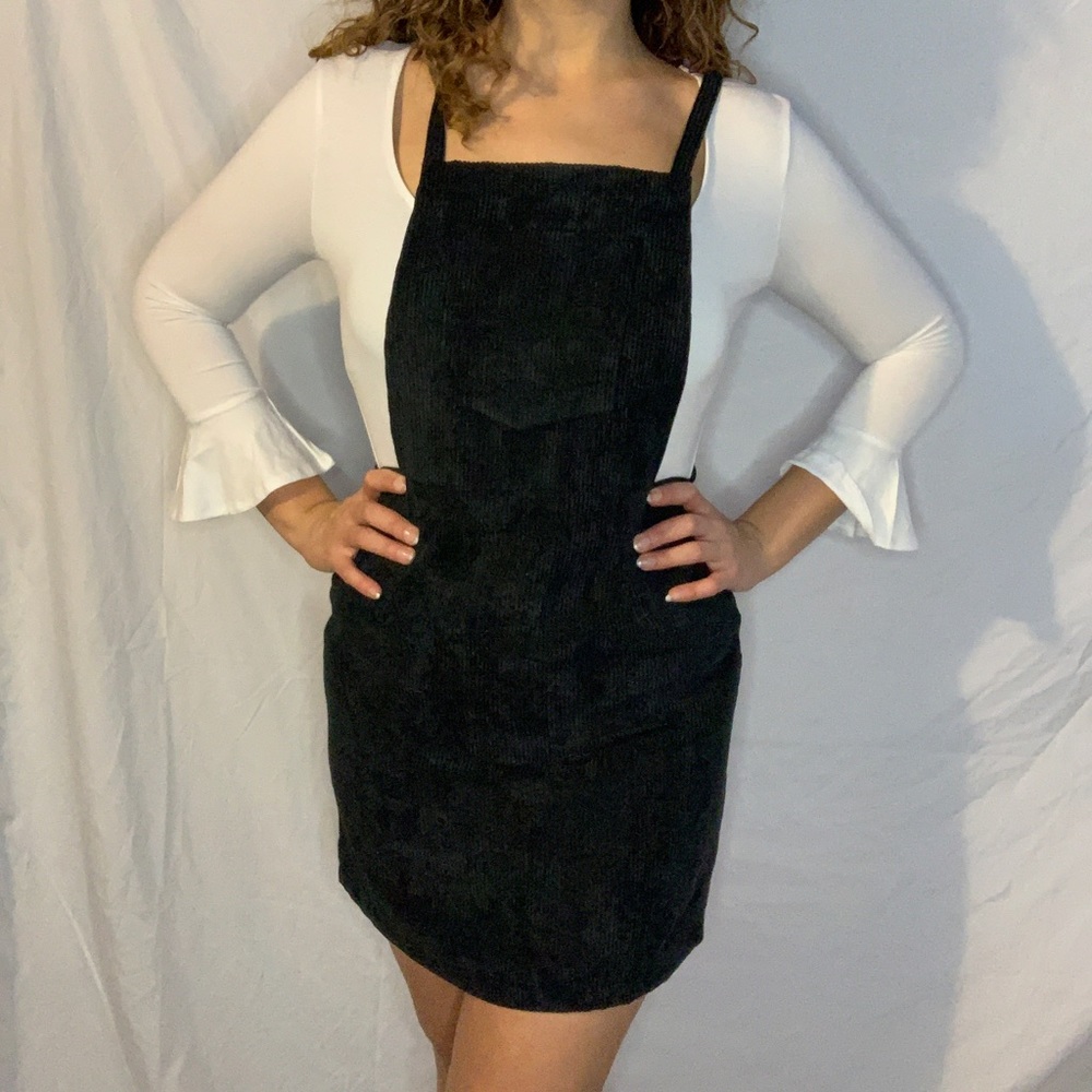 Corduroy Overall Dress